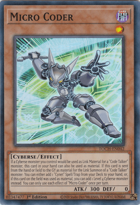 Micro Coder [TOCH-EN042] Super Rare - Josh's Cards