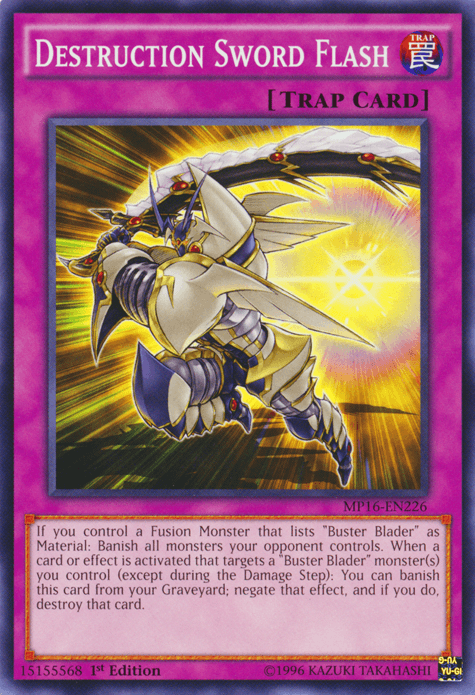 Destruction Sword Flash [MP16-EN226] Common - Josh's Cards