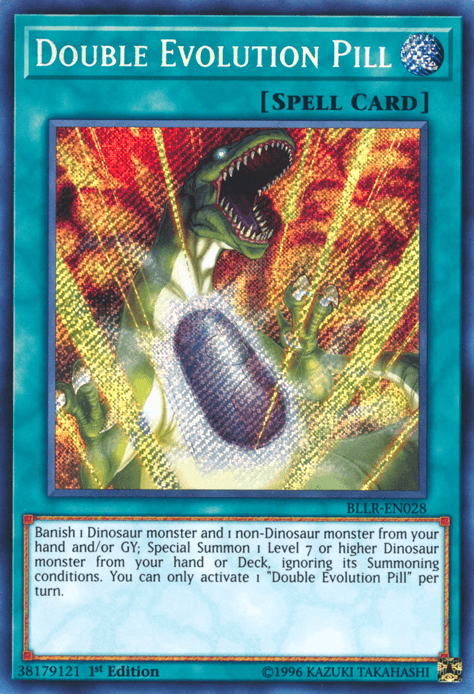Double Evolution Pill [BLLR-EN028] Secret Rare - Josh's Cards