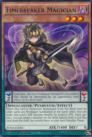 Timebreaker Magician [BOSH-EN002] Rare - Josh's Cards