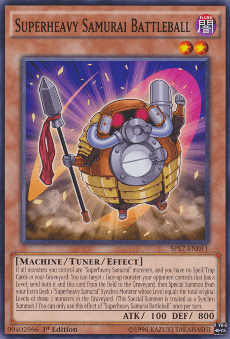 Superheavy Samurai Battleball [SP17-EN011] Common - Josh's Cards