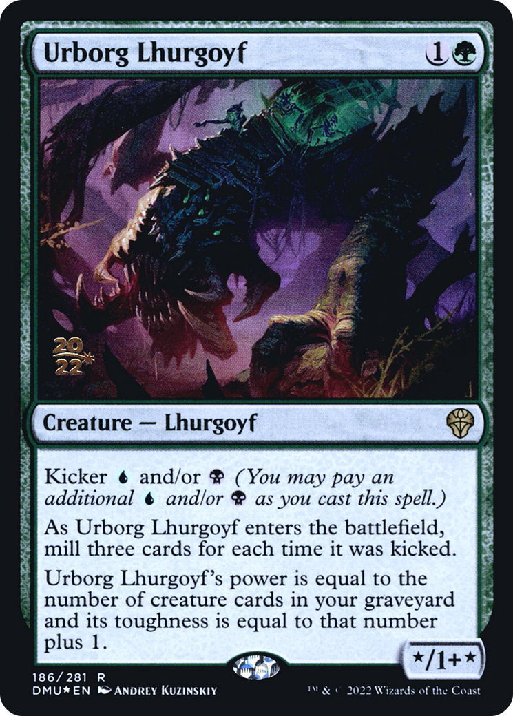 Urborg Lhurgoyf (PRE-186S) - Dominaria United Promos Foil