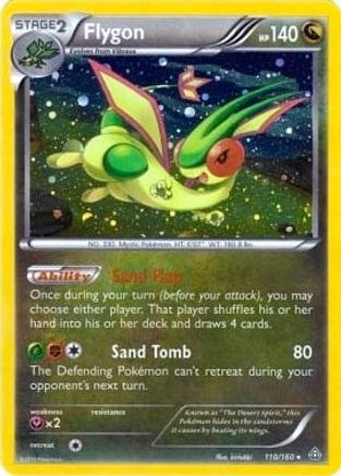Flygon (Cosmos Holo) 110/160 - Blister Exclusives Holofoil