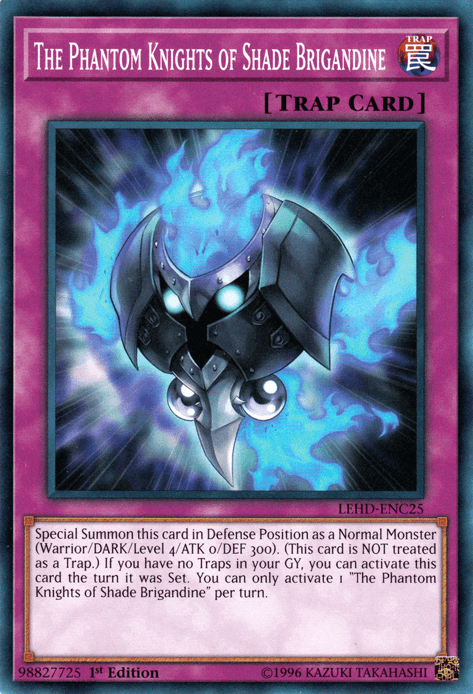 The Phantom Knights of Shade Brigandine [LEHD-ENC25] Common - Josh's Cards