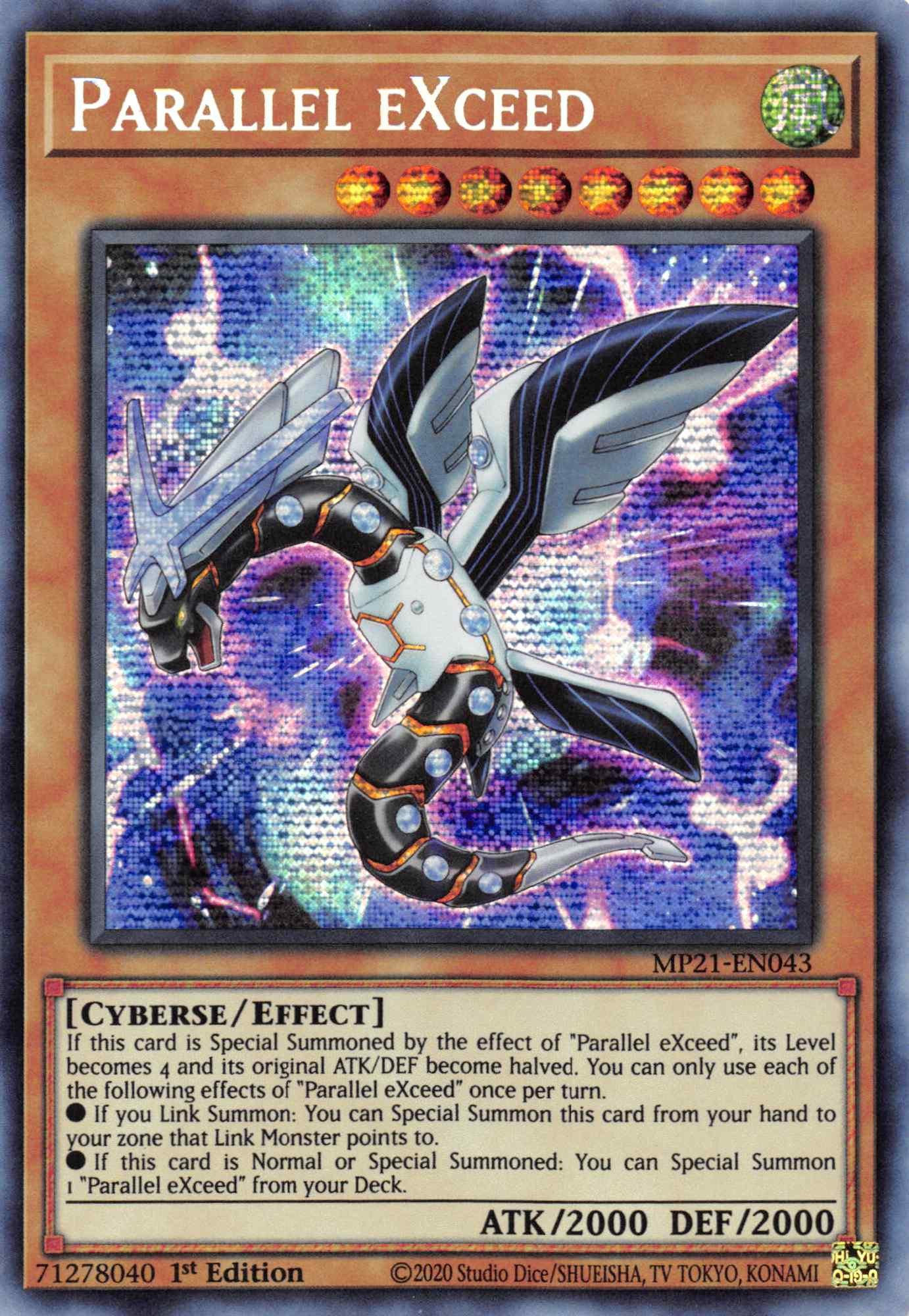 Parallel EXceed [MP21-EN043] Prismatic Secret Rare - Josh's Cards