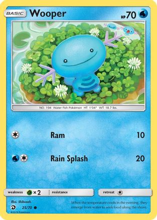 Wooper 025/70 - Dragon Majesty
