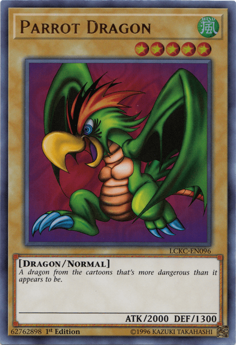 Parrot Dragon [LCKC-EN096] Ultra Rare - Josh's Cards