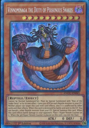 Vennominaga the Deity of Poisonous Snakes (Collector's Rare) [ANGU-EN041] Collector's Rare - Josh's Cards