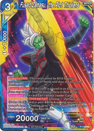 Fused Zamasu, the Plot Thickens (P-170) [Promotion Cards] Parallel Foil