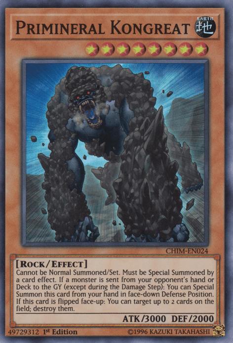 Primineral Kongreat [CHIM-EN024] Super Rare - Josh's Cards