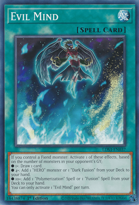 Evil Mind [LDS3-EN037] Common - Josh's Cards