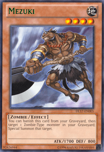 Mezuki (Green) [DL17-EN005] Rare - Josh's Cards