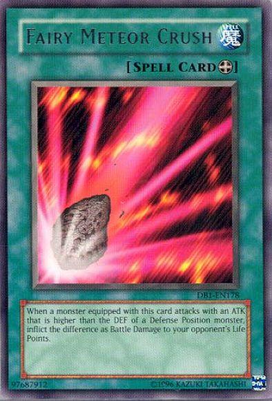 Fairy Meteor Crush [DB1-EN178] Rare - Josh's Cards