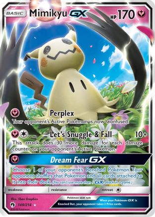 Mimikyu GX 149/214 - SM  Lost Thunder Holofoil