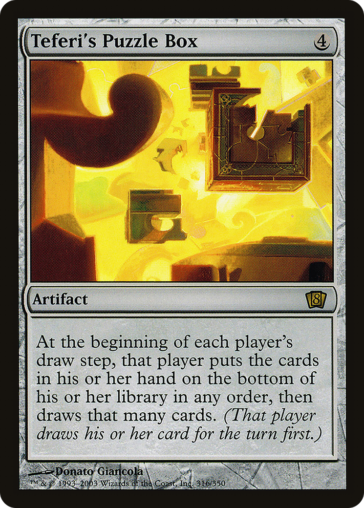 Teferi's Puzzle Box [Eighth Edition] Foil