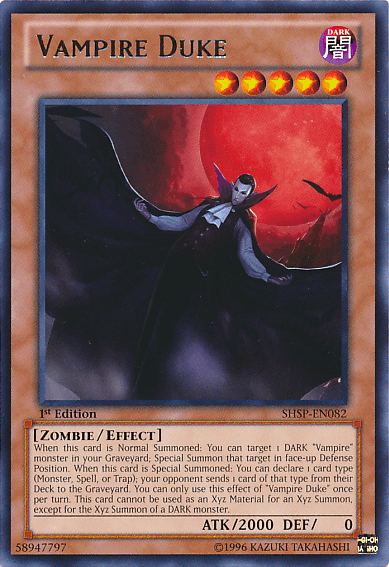 Vampire Duke [SHSP-EN082] Rare - Josh's Cards