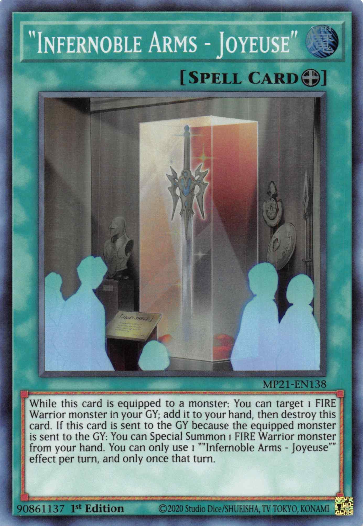 Infernoble Arms - Joyeuse [MP21-EN138] Super Rare - Josh's Cards