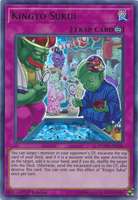 Kingyo Sukui [DUOV-EN031] Ultra Rare - Josh's Cards