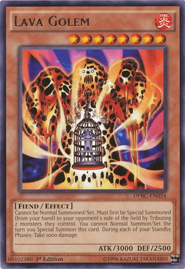 Lava Golem [DPBC-EN034] Rare - Josh's Cards