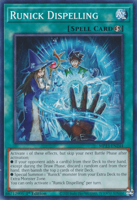 Runick Dispelling [MP23-EN244] Common - Josh's Cards