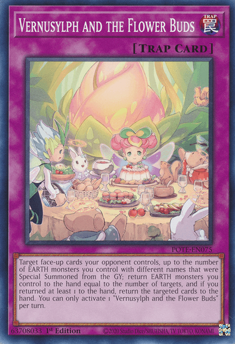 Vernusylph and the Flower Buds [POTE-EN075] Common - Josh's Cards