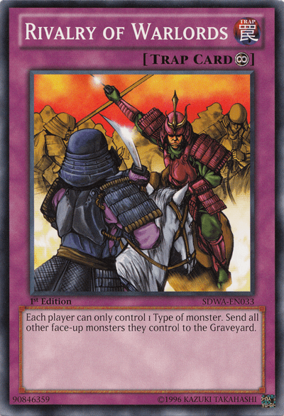 Rivalry of Warlords [SDWA-EN033] Common - Josh's Cards
