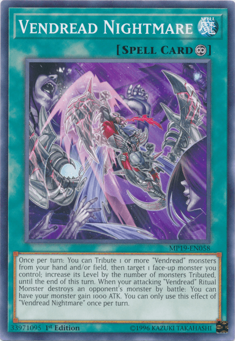 Vendread Nightmare [MP19-EN058] Common - Josh's Cards