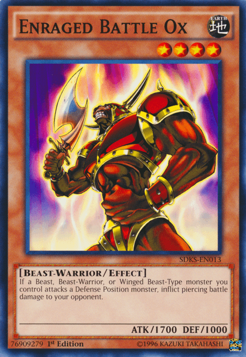 Enraged Battle Ox [SDKS-EN013] Common - Josh's Cards