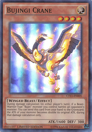 Bujingi Crane [CT11-EN005] Super Rare - Josh's Cards