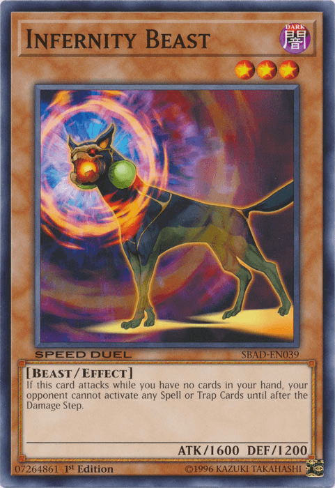 Infernity Beast [SBAD-EN039] Common - Josh's Cards