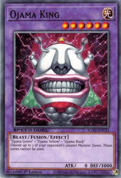 Ojama King [SGX1-ENC21] Common - Josh's Cards