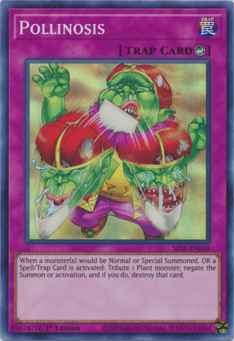 Pollinosis [SESL-EN059] Super Rare - Josh's Cards