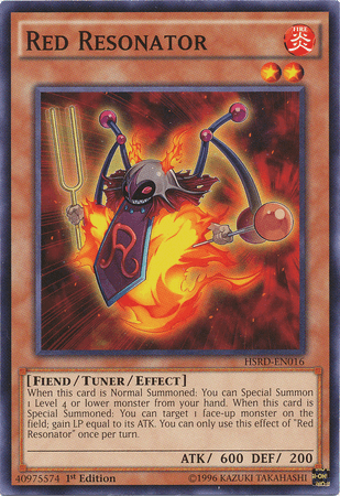 Red Resonator [HSRD-EN016] Common - Josh's Cards
