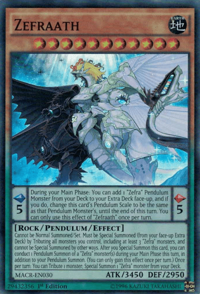 Zefraath [MACR-EN030] Super Rare - Josh's Cards