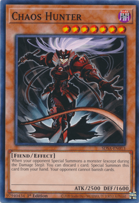Chaos Hunter [SDSA-EN013] Common - Josh's Cards