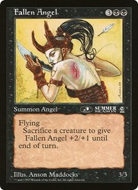 Fallen Angel (Oversized) [Oversize Cards] Foil