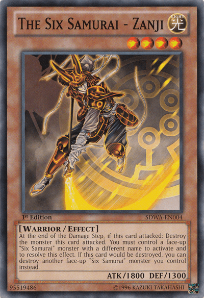 The Six Samurai - Zanji [SDWA-EN004] Common - Josh's Cards