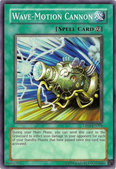 Wave-Motion Cannon [CP05-EN004] Super Rare - Josh's Cards