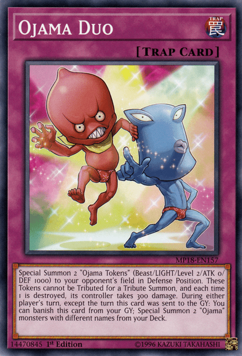 Ojama Duo [MP18-EN157] Common - Josh's Cards