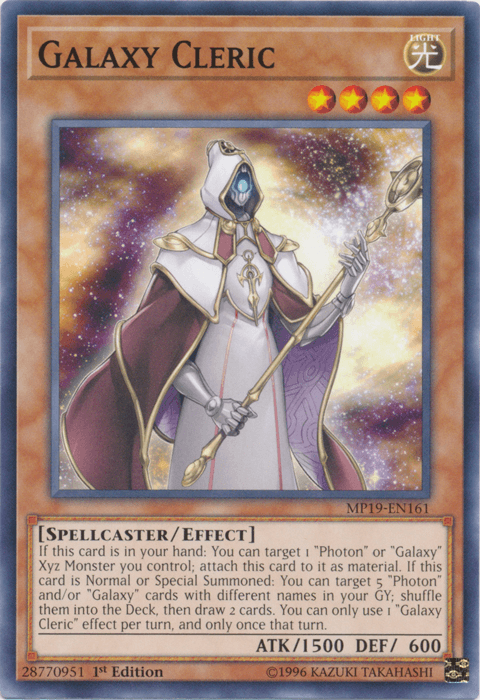 Galaxy Cleric [MP19-EN161] Common - Josh's Cards