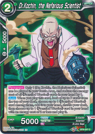 Dr.Kochin, the Nefarious Scientist (BT8-057) [Malicious Machinations] Parallel Foil