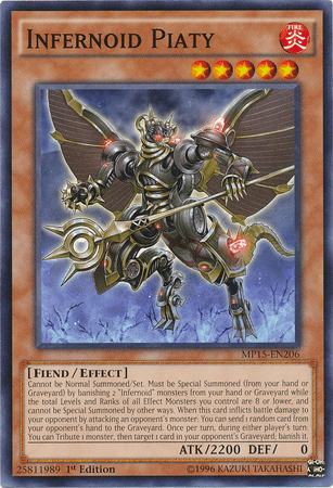 Infernoid Piaty [MP15-EN206] Common - Josh's Cards