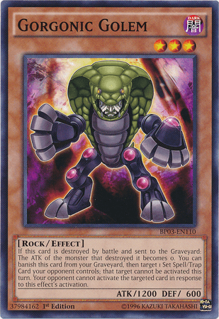 Gorgonic Golem [BP03-EN110] Common - Josh's Cards