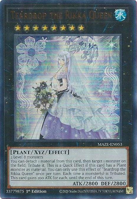 Teardrop the Rikka Queen [MAZE-EN053] Ultra Rare - Josh's Cards