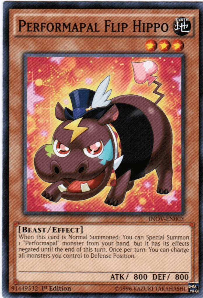 Performapal Flip Hippo [INOV-EN003] Common - Josh's Cards