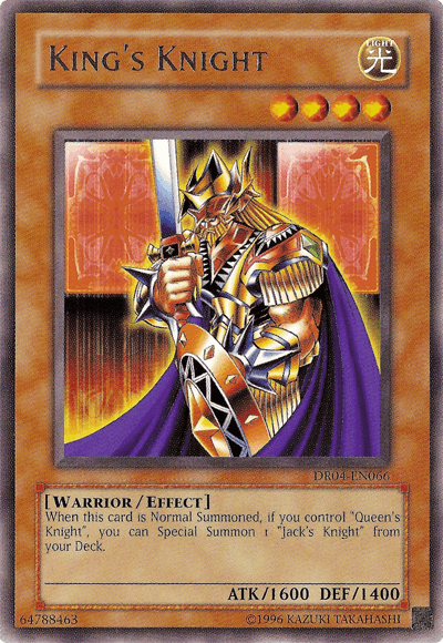 King's Knight [DR04-EN066] Rare - Josh's Cards