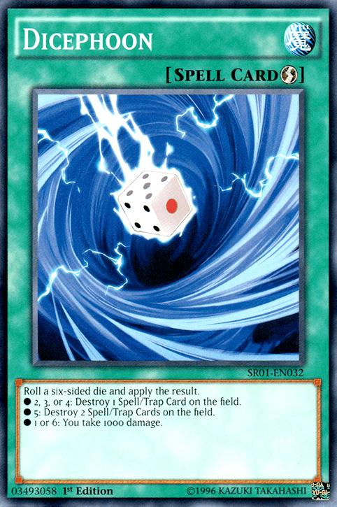 Dicephoon [SR01-EN032] Common - Josh's Cards
