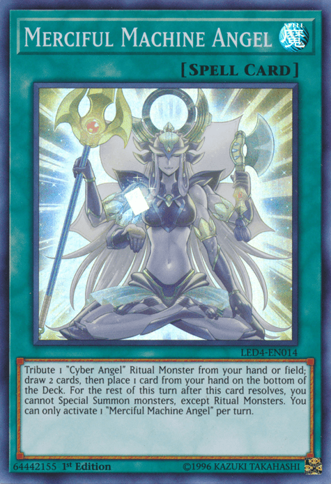 Merciful Machine Angel [LED4-EN014] Super Rare - Josh's Cards