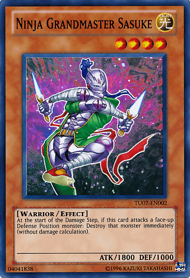 Ninja Grandmaster Sasuke [TU07-EN002] Super Rare - Josh's Cards