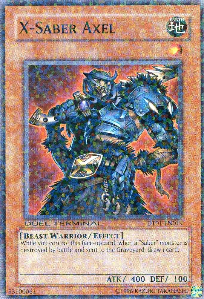 X-Saber Axel [DT01-EN019] Common - Josh's Cards